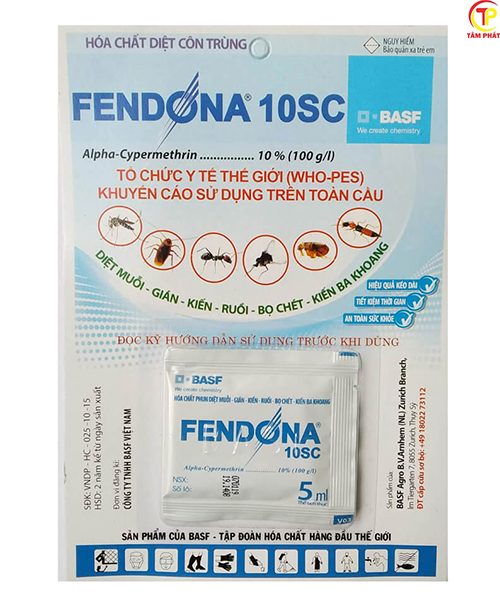 Sử dụng thuốc diệt gián kiến Fendona  đúng cách, mang đến hiệu quả cao
