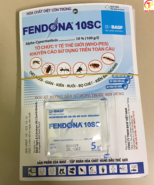 Những công dụng của thuốc diệt kiến gián Fendona