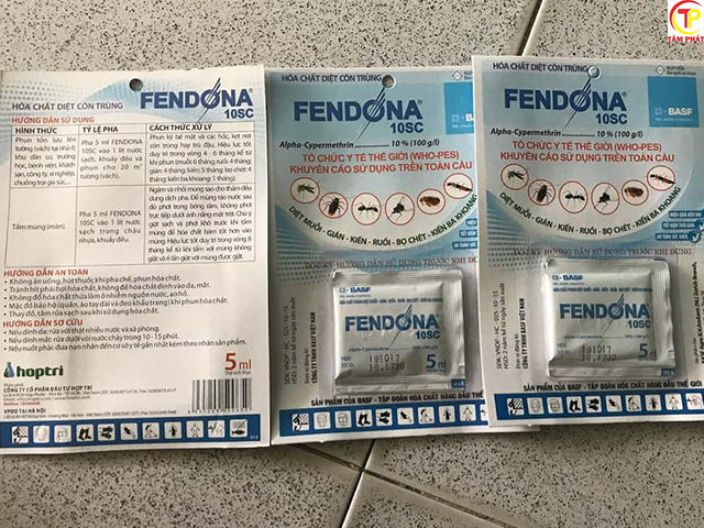 Những thông tin về thuốc diệt gián kiến Fendona mà bạn cần biết