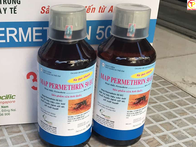 Hướng dẫn sử dụng thuốc diệt muỗi PERMETHRIN 50EC