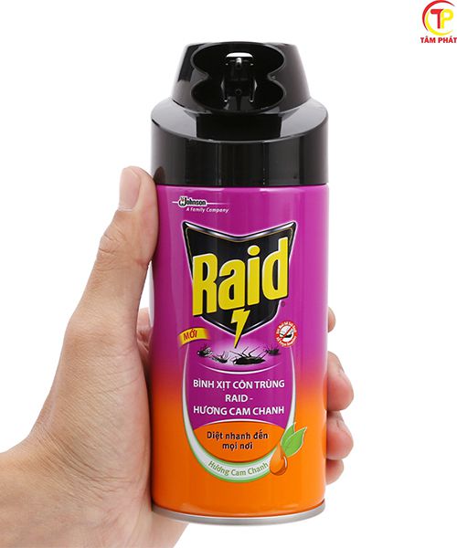 Bình thuốc xịt Raid loại bỏ hoàn toàn lũ kiến gây hại