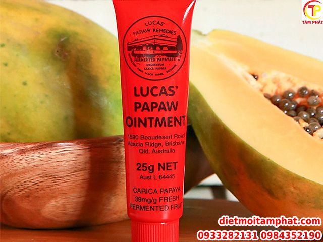 Thuốc đa năng Lucas’ Papaw Ointment trị côn trùng cắn không để lại sẹo