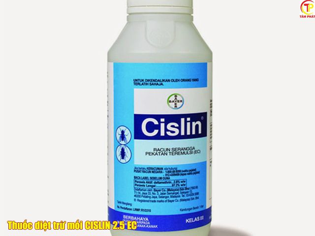 Thuốc diệt trừ mối CISLIN 2.5 EC giúp bạn xóa tan nỗi lo về mối
