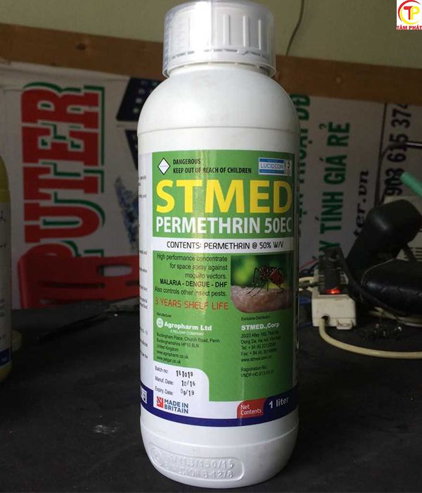Thuốc diệt muỗi Stmed Permethrin 50EC giúp diệt trừ muỗi hiệu quả nhất