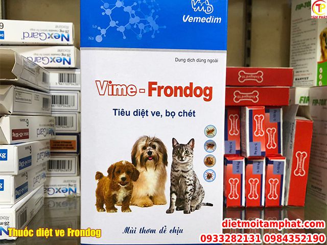 Thuốc diệt ve chó tận gốc Vime -  Frondog